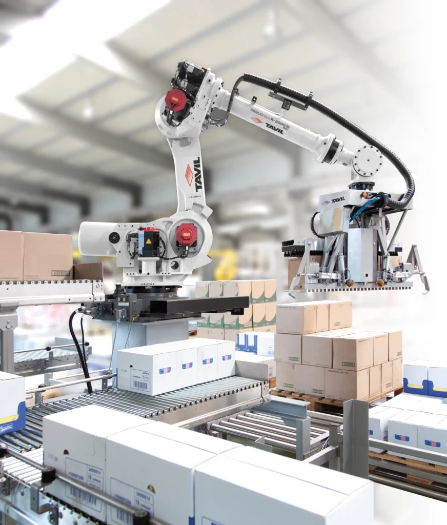 Max Palet, a TAVIL multi-format solution for end-of-line